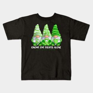 Celiac Disease Awareness Month Light Green Ribbon Gnomies Kids T-Shirt